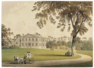 Francis Nicholson, O.W.S. - View Of Wiganthorpe Hall, Yorkshire