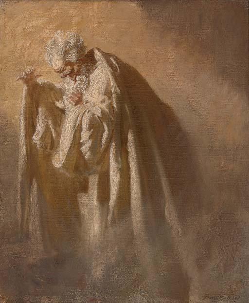 Francis Owen Salisbury, R.I., R.O.I. - Moses on Mount Sinai