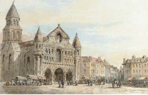 Francis Philip Barraud - Notre Dame, Poitiers