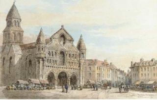 Francis Philip Barraud - Notre Dame, Poitiers