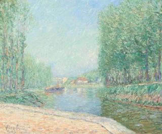 Francis Picabia - Au Bord de La Yonne, Effet D\'Automne