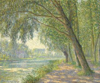 Francis Picabia - Bords du Loing à Nemours