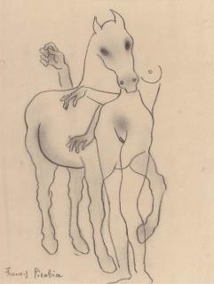 Francis Picabia - Cheval et femme