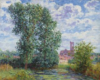 Francis Picabia - Effet de soleil par temps d\'orage, Larchant