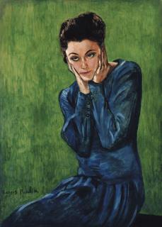 Francis Picabia - Femme sur Fond Vert