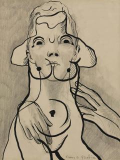 Francis Picabia - La chienne des Baskerville