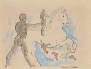 Francis Picabia - Le cheval blanc