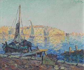 Francis Picabia - Le retour de la pêche, les Martigues