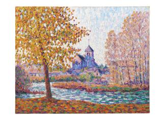 Francis Picabia - L\'Église De Montigny, Effet D\'Automne