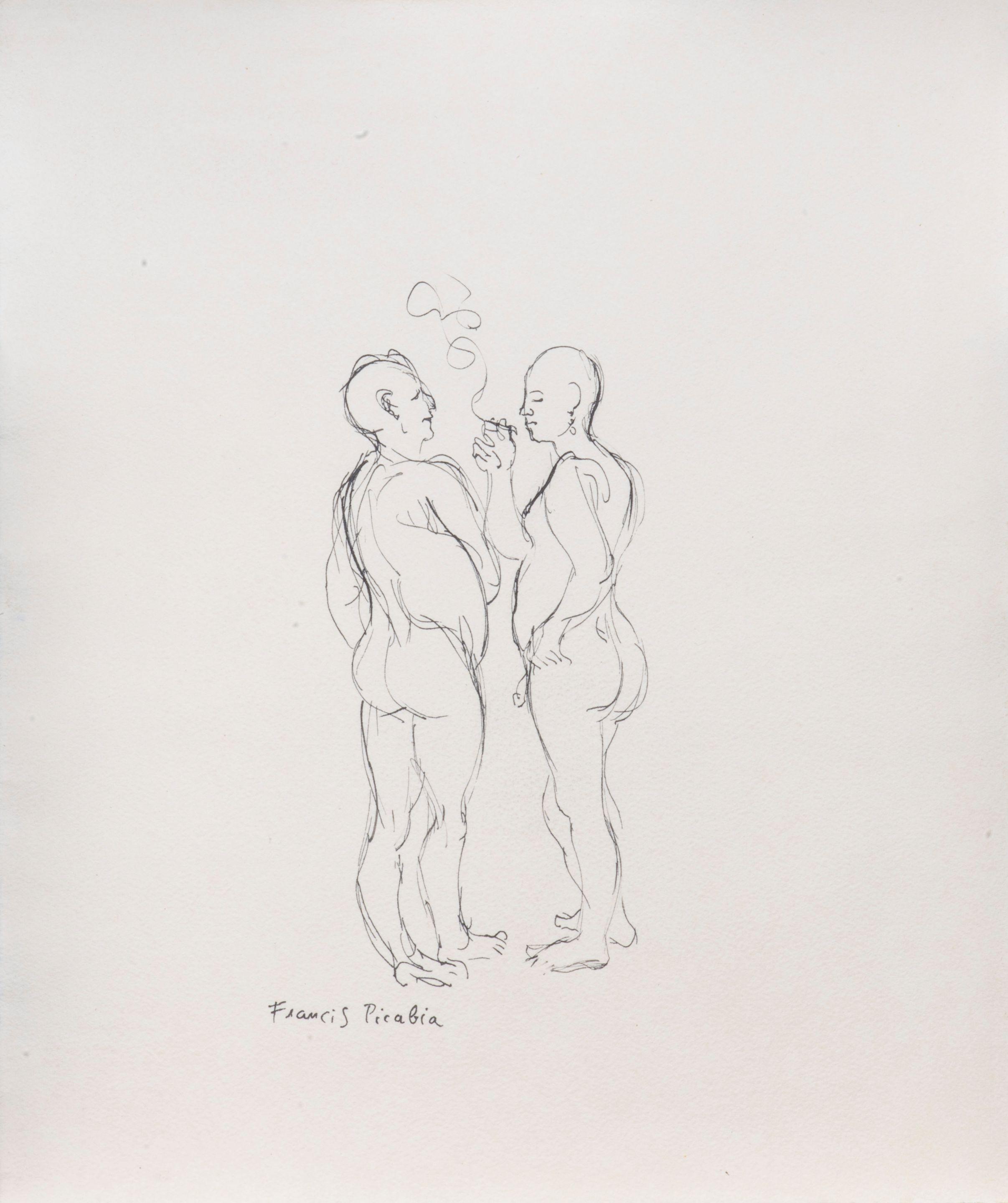 Francis Picabia - Les fumeurs