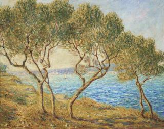 Francis Picabia - Les oliviers, effet de soleil aux Martigues