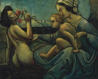 Francis Picabia - Madone et enfant avec nu