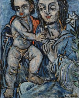 Francis Picabia - Maternité Bleue