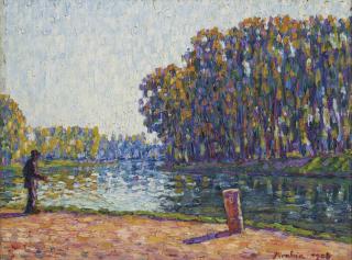 Francis Picabia - Pêcheur À La Ligne, Moret, Bord Du Loing
