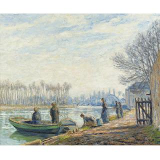 Francis Picabia - Pecheurs À Moret-Sur-Loing