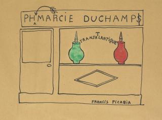 Francis Picabia - Phmarcie Duchamps