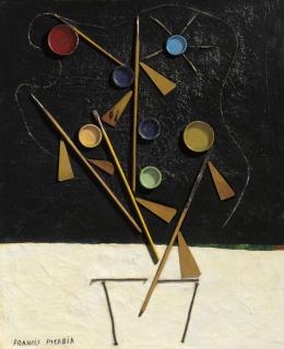 Francis Picabia - Sans titre (Pot de fleurs)