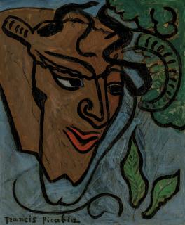 Francis Picabia - Tête de faune