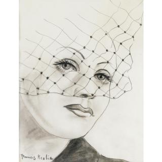 Francis Picabia - Tête De Femme À La Voilette