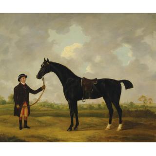 Francis Sartorius I - Horse And Groom In A Landscape