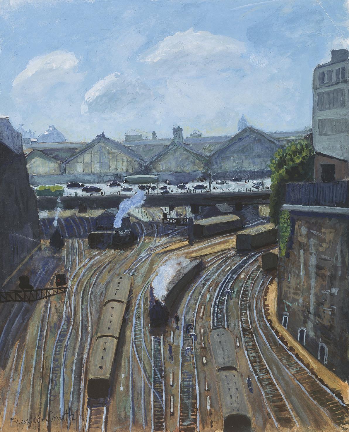 Francis Smith - La Gare Saint-Lazare