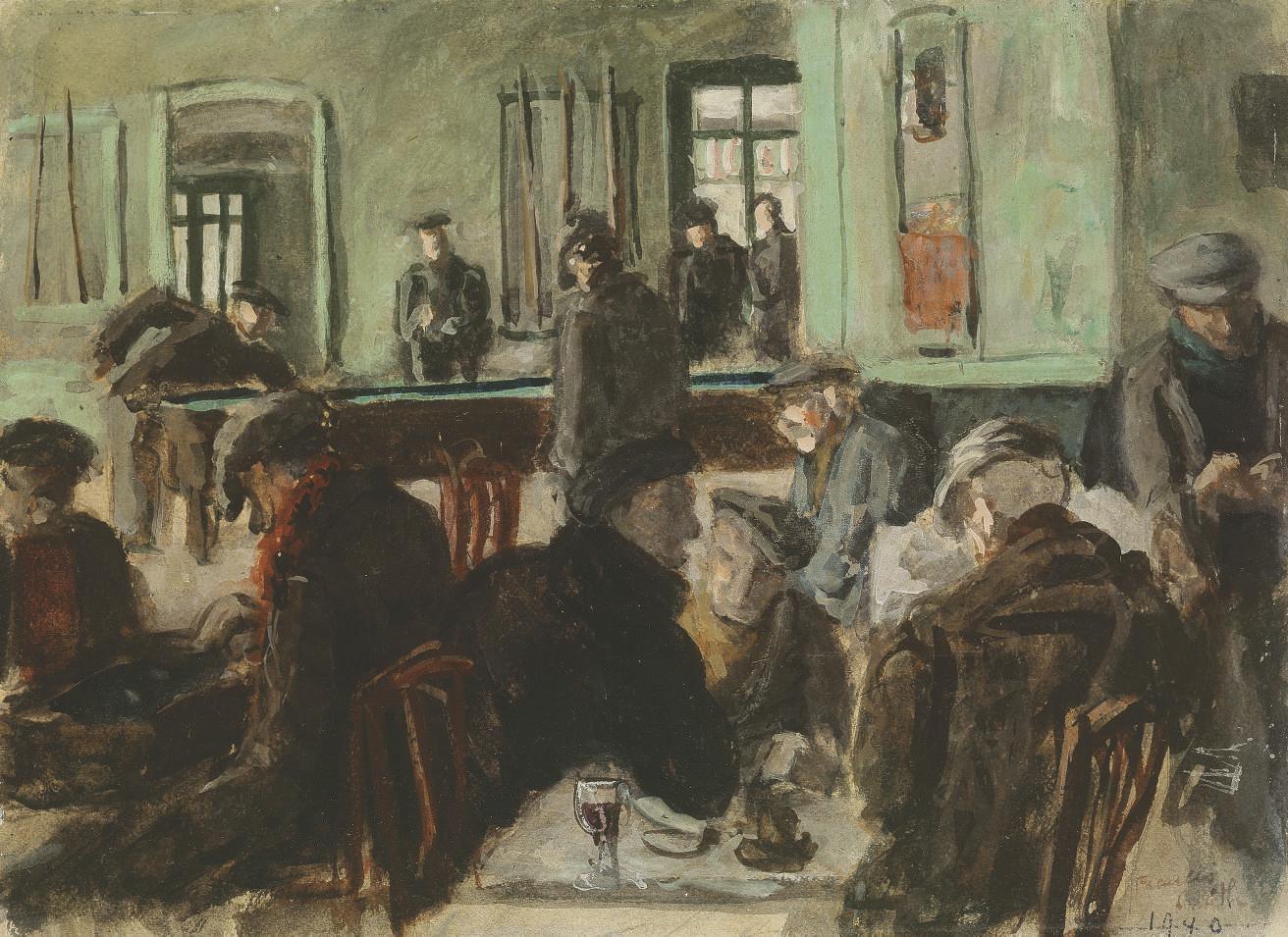 Francis Smith - Le Café de la Sorgue, L\'Isle sur La Sorgue