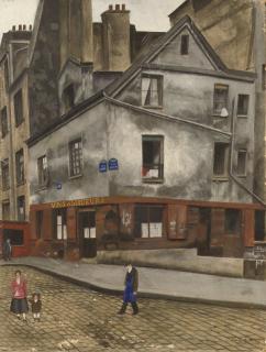 Francis Smith - The corner of Rue Clopin, Paris