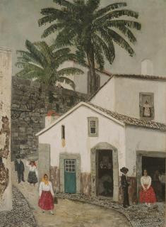 Francis Smith - Village au Portugal