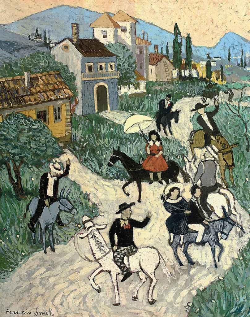 Francis Smith - Vue de village