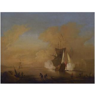 Francis Swaine - Firing A Salute