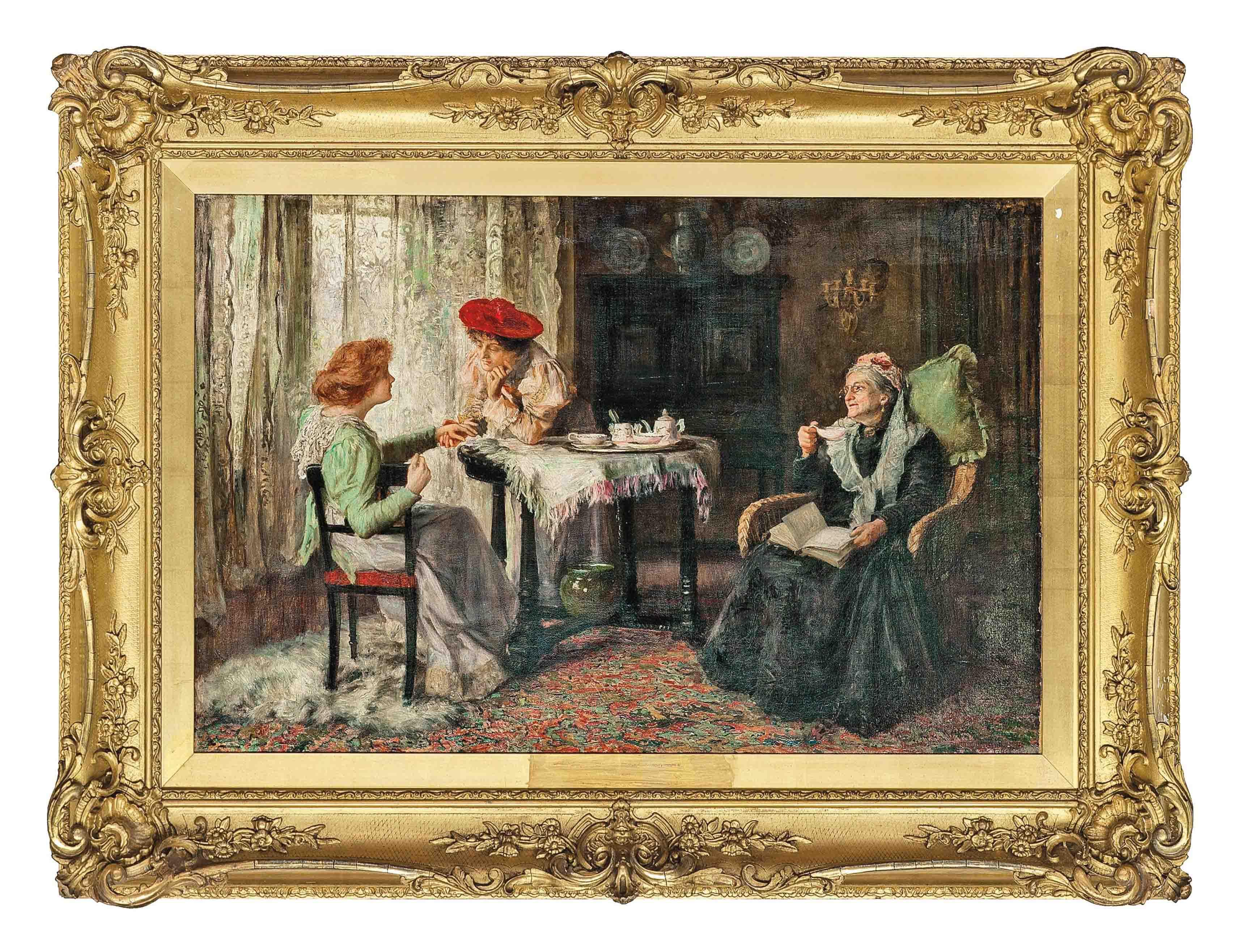 Francis Sydney Muschamp, R.B.A. - The engagement ring