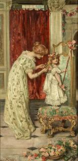 Francis Sydney Muschamp - The May queen