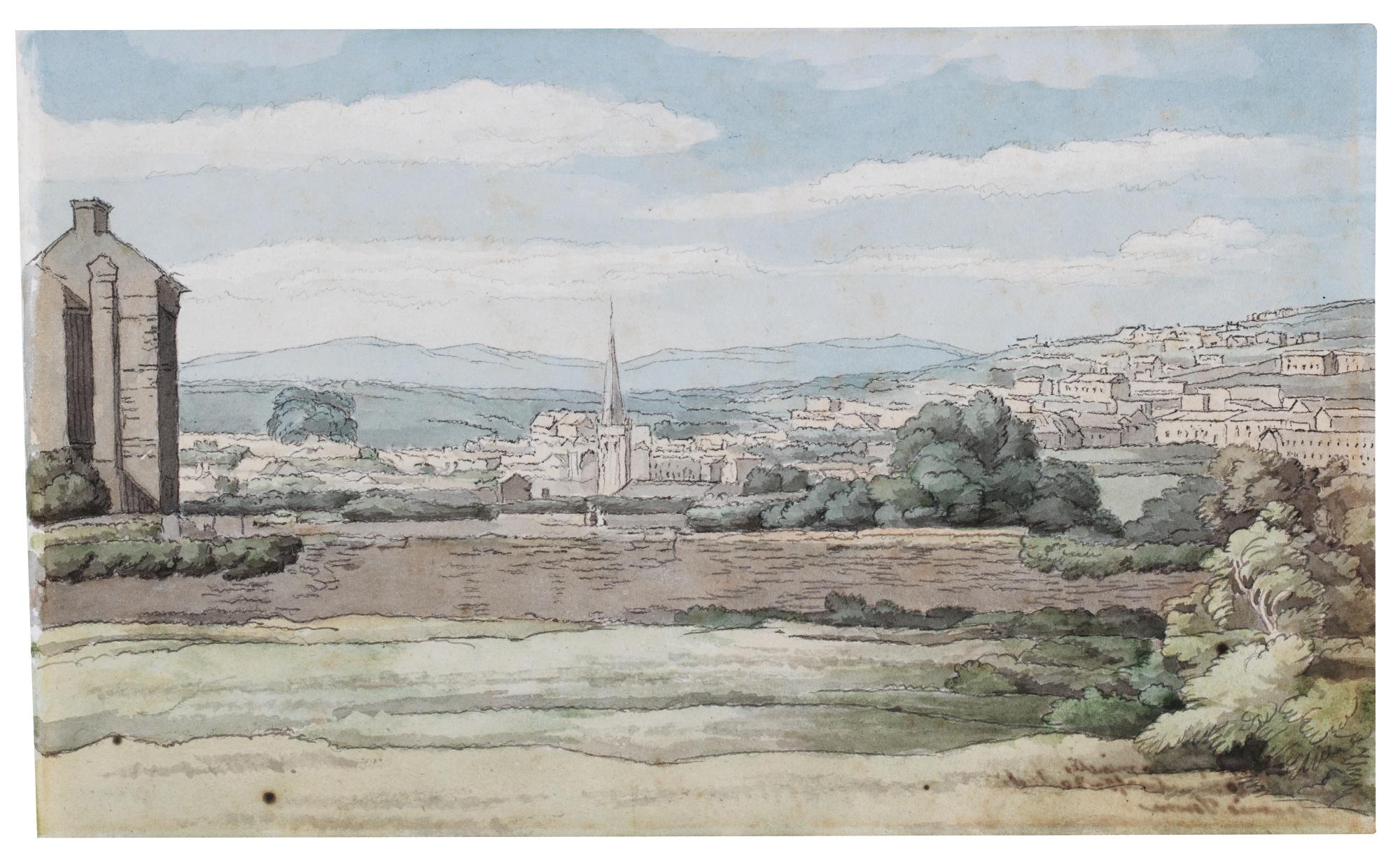 Francis Towne - Charles Church, Plymouth