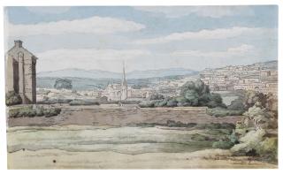 Francis Towne - Charles Church, Plymouth