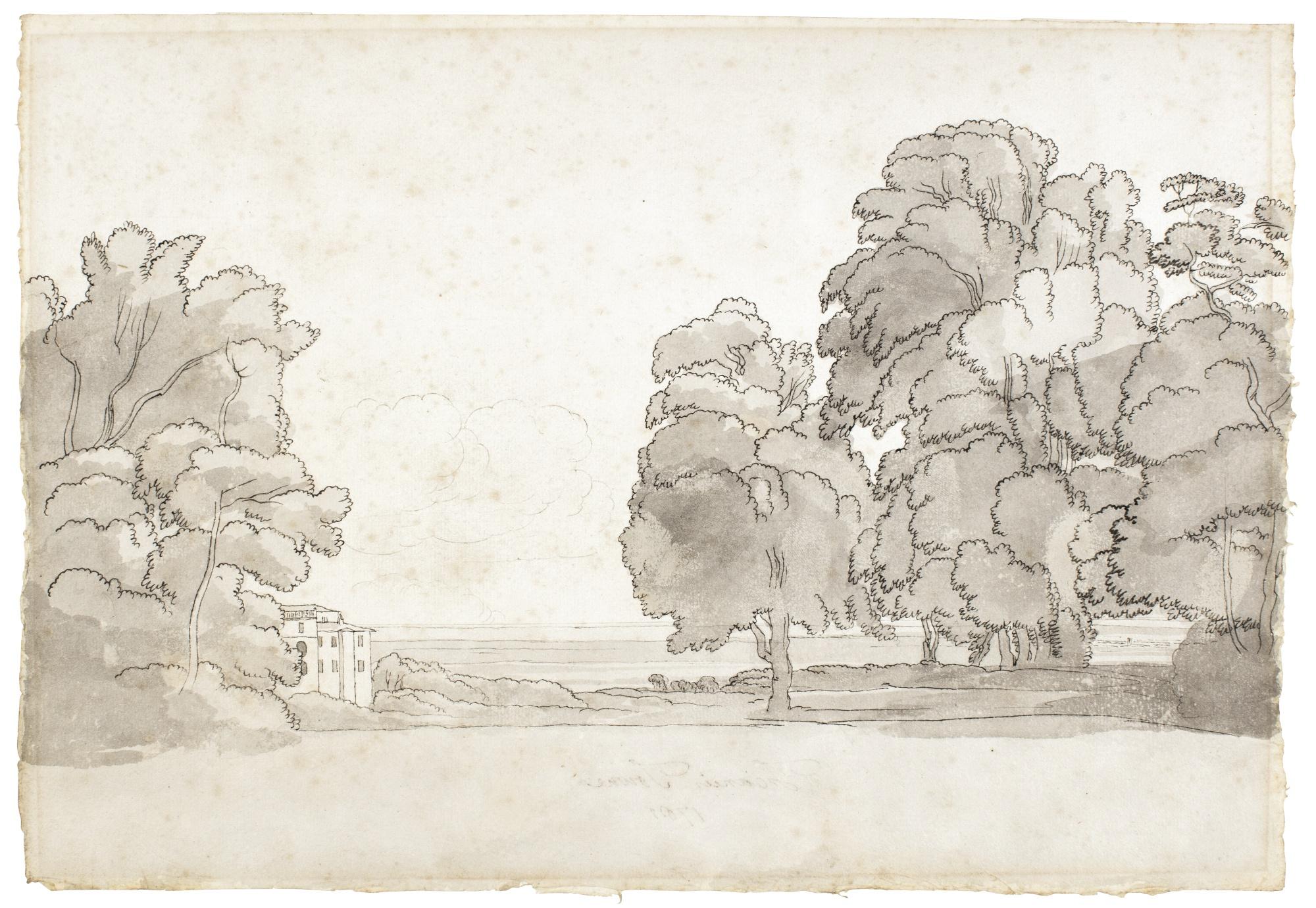 Francis Towne - Frascati, Near Rome