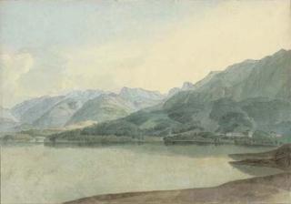 Francis Towne - Lake Windermere, Lake District
