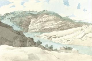 Francis Towne - Mount Edgcumbe, Cornwall