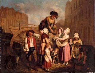 Francis Wheatley, R.A. - A Market Scene