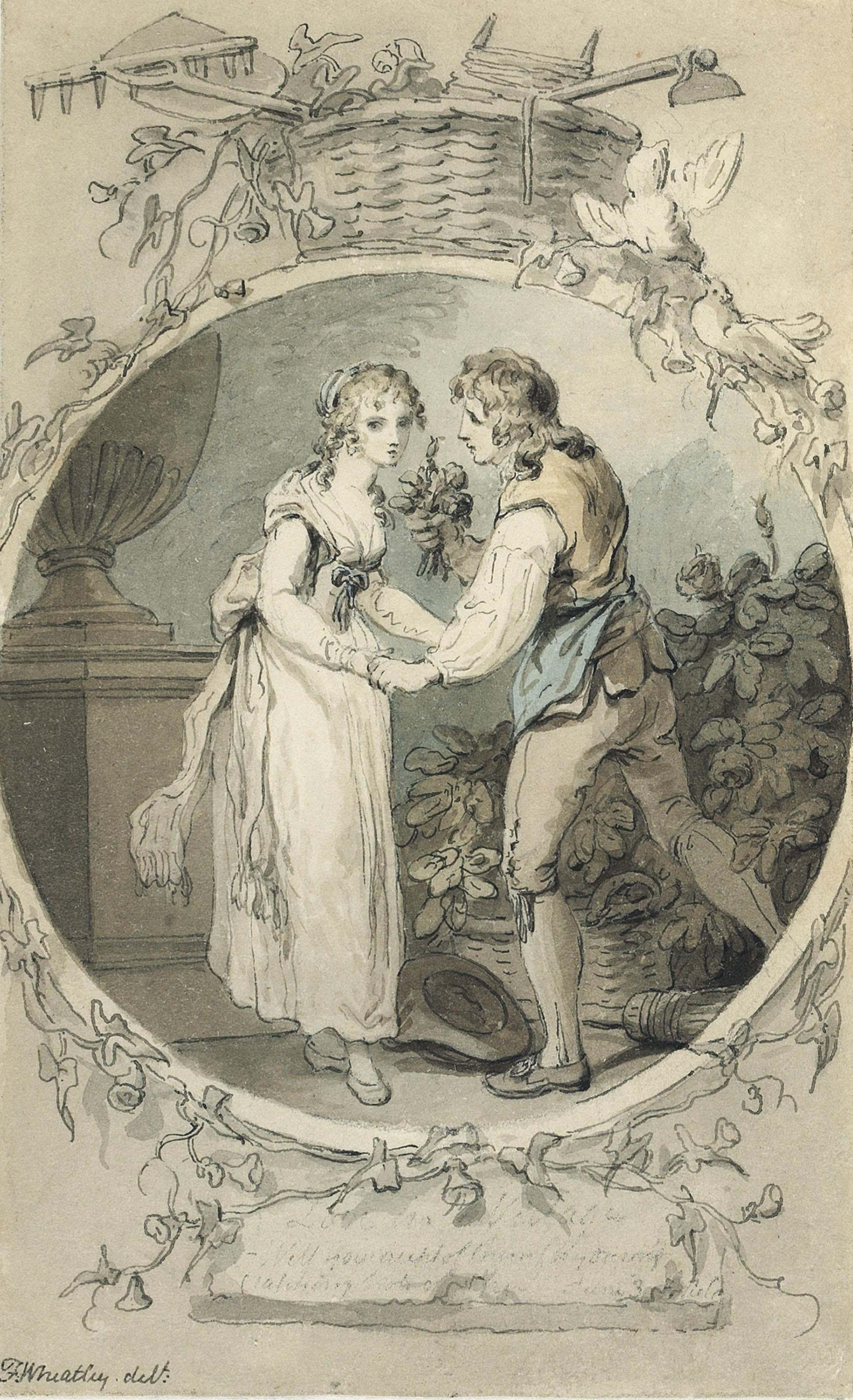 Francis Wheatley, R.A. - Illustrations for John Bell\'s British Theatre