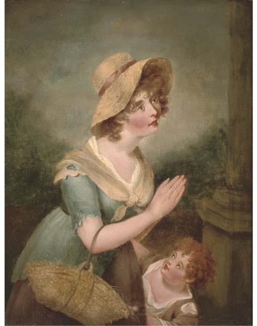 Francis Wheatley - A mother and child