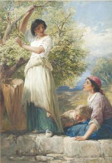 Francis William Topham, O.W.S. - At the well