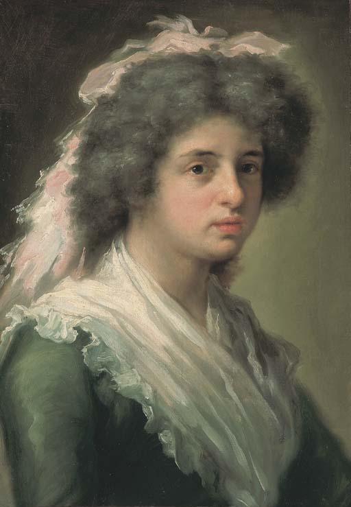 Francisco Bayeu y Subíias - Retrato de Feliciana Bayeu, hija del pintor