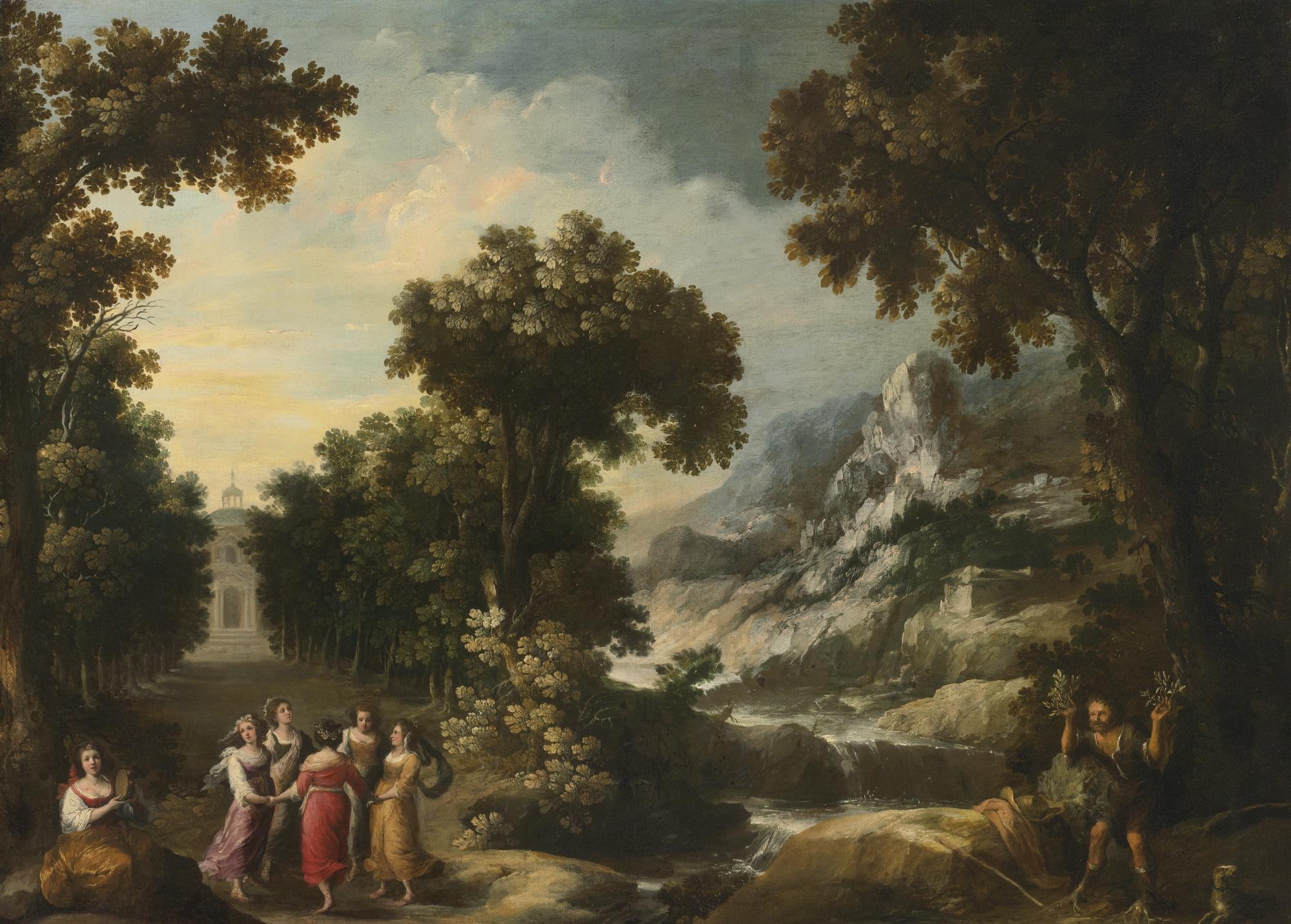 Francisco Collantes - Nymphs Turning The Apulian Shepherd Into An Olive Tree