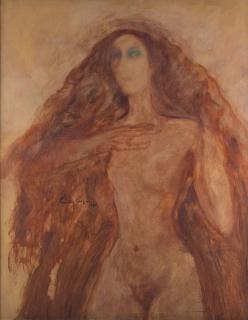Francisco Corzas - Mujer con cabellera