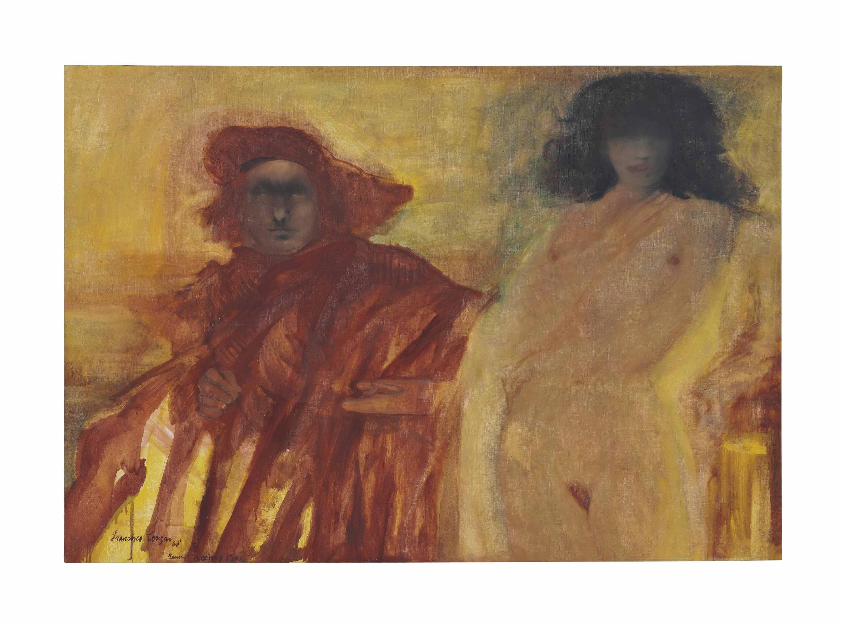 Francisco Corzas - Pintor y modelo