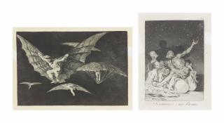 Francisco De Goya Y Lucientes - Donde Hay Ganas Hay Maña, From: Los Proverbios