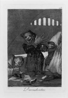Francisco De Goya Y Lucientes - Duendecitos, Plate 49, from Los Caprichos (H. 84)