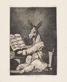Francisco De Goya Y Lucientes - Eleven plates, from: Los Caprichos