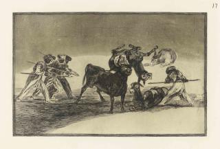 Francisco de Goya Y Lucientes - Four Plates, From La Tauromaquia