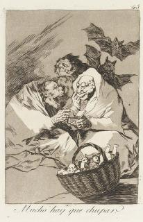 Francisco De Goya Y Lucientes - Los Caprichos: Four plates (Harris 65, 80, 112, 115)